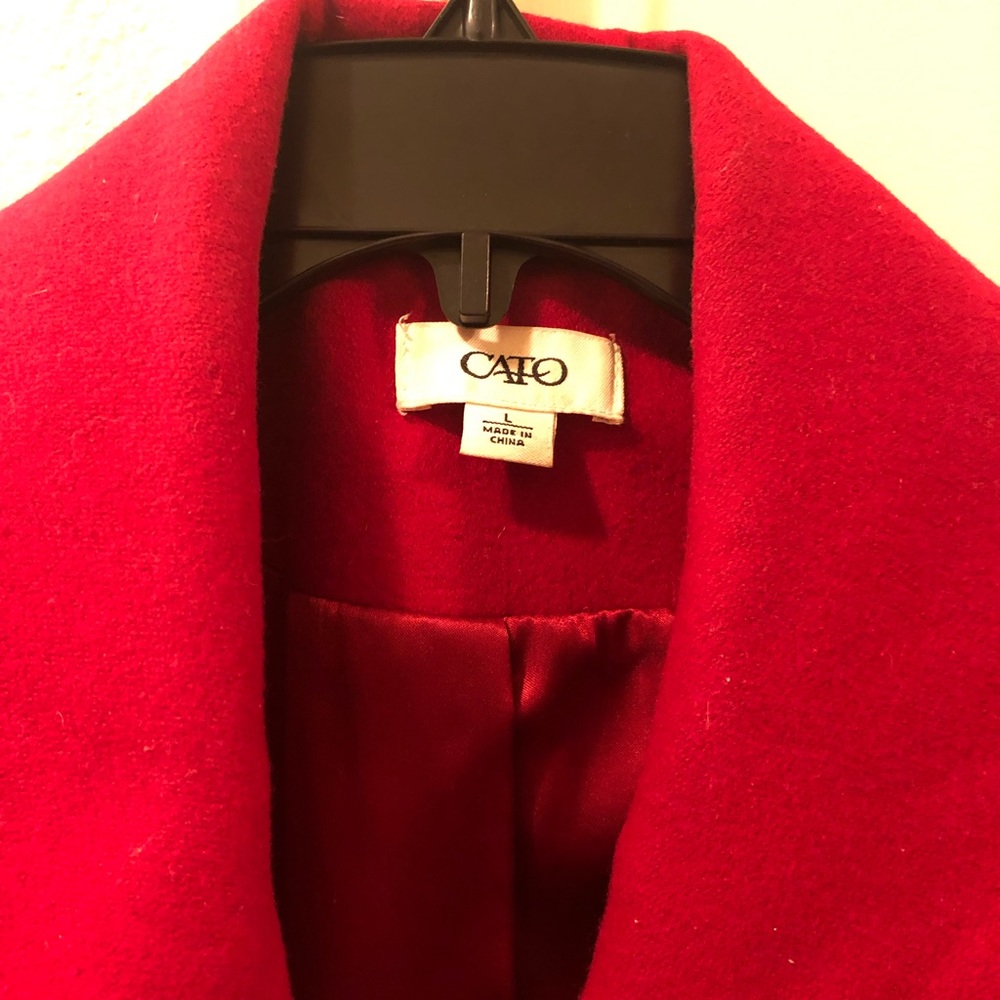 Cato button up pea coat - Picture 3 of 3